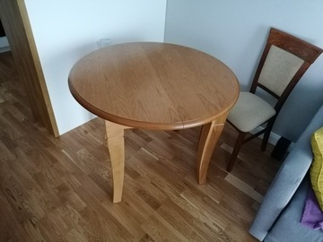 Stół okrągły - średnica 100 cm - nowy