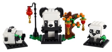 LEGO 40466 BrickHeadz - Pandy na Chiński Nowy Rok