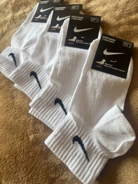 Skarpetki Nike Krótkie Biały 36-39 