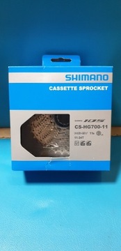 Nowa Kaseta SHIMANO 105 CS-HG700 11-34T 11rzędów