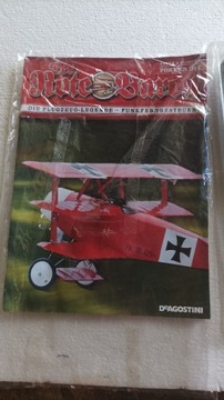 Samolot Red Baron,skala 1:6,kolekcja DaGostini nr1