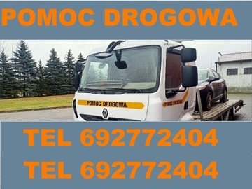 POMOC DROGOWA ZAMOŚĆ 24H 6 TON + HOLOWANIE BUS 