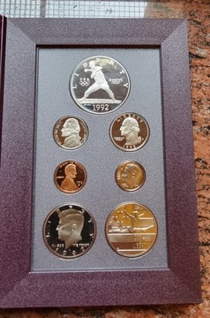 Prestige set 1992 San Francisco PROOF