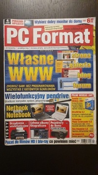 Zestaw czasopismo PC Format 2007 - 2009 płyty