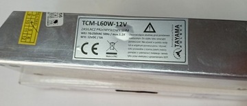 Zasilacz Przemysłowy TCM-L60W-12V
