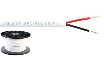 Kabel głośnikowy  SPC-510/ws-eu 2x 1 mm2  biały