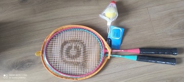 Rakietki do badmintona zestaw 