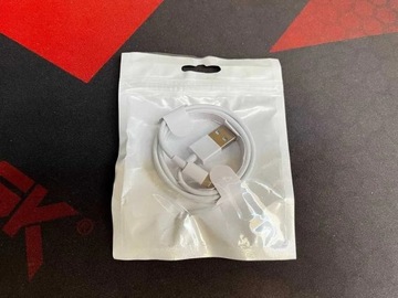 Kabel iPhone 1m adapter przejściówka Lightning/USB
