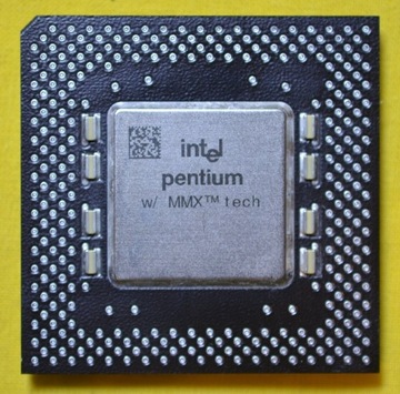 INTEL PENTIUM MMX 233 MHz SOCKET 7 100% OK