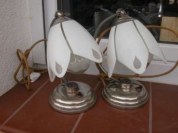 lampki/ lampa artdeco 2 sztuki 