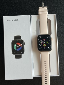 Smartwatch damski jak Apple Watch złoty nowy pięknie wyświetla