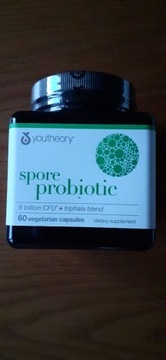 YOUTHEORY Probiotyk+triphala Spore Biotic 60 kaps.