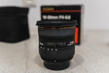 Obiektyw Sigma 10-20 F4-5.6 EX DC HSM Nikon