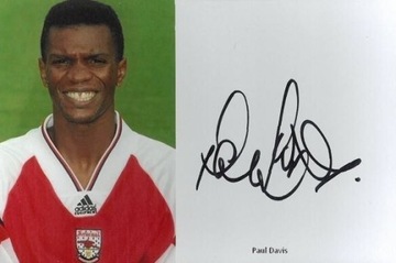 Davis Paul PZP 1994 (Arsenal) autograf