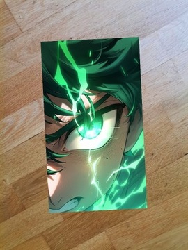 Plakat 21x29cm My Hero Academia anime manga unikat