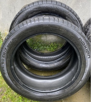 Opony letnie Nokian zline 225/50 R17 98Y XL  - 4mm