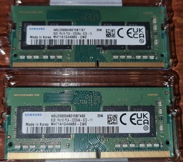 Ram Samsung 2x8GB DDR4 3200MHz