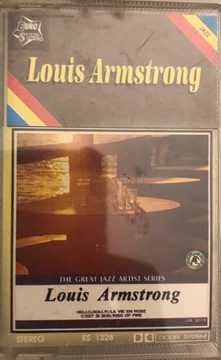 Louis Armstrong The great jazz artist Kaseta audio