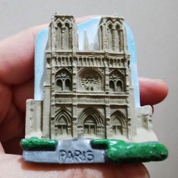 Magnes na lodówkę 3D Francja Paryż Notre Dame