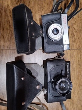 Stary aparat fotograficzny Smiena i Vilia