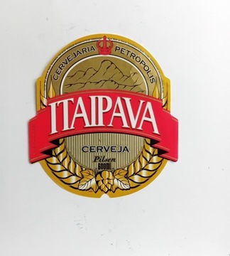 Etykieta piwa z Brazylii