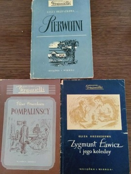 3 x Orzeszkowa, 1952, Pierwotni, Pompalińscy,...