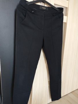 Spodnie reserved 36,czarne cygaretki,eleganckie 