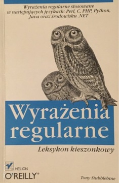 Wyrażenia regularne.  Tony Stubblebine