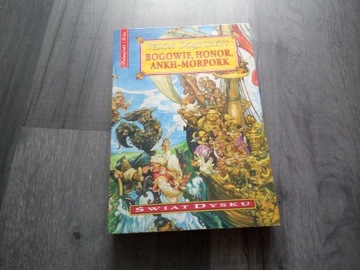 świat dysku terry pratchett - bogowie honor ankh