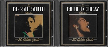 2CD BESSIE SMITH / BILLIE HOLIDAY 20 Golden Greats