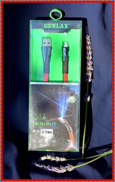 Kabel Micro Usb 2.4A z podświetleniem