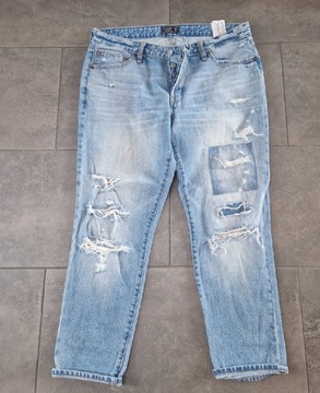 Jeansy boyfriend Abercrombie&Fitch r.29