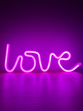 Led LOVE motyw miłość