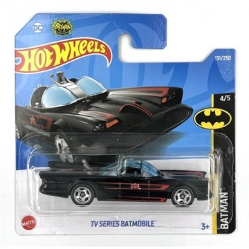 HOT WHEELS TV SERIES BATMOBILE BATMAN 4/5 131