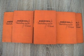 Biblioteka wiedzy i rozrywki - 1933 , 8 sztuk .