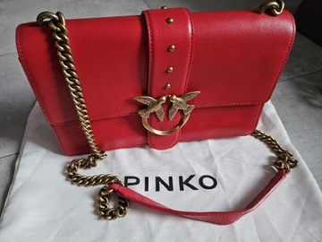 Pinko Classic torebka czerwona