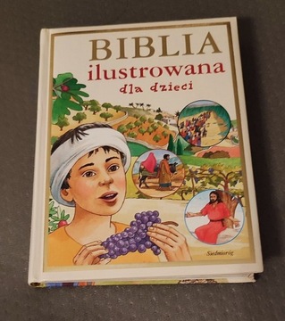 Biblia ilustrowana dla dzieci nowa 240 stron.