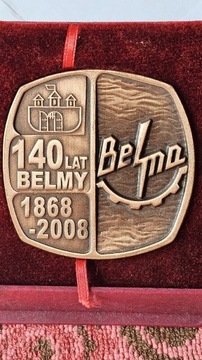 Belma 140 lat BZEM BELMA S.A .Medal z brązu. 