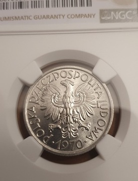 2 zł Jagody 1970r Mennicza - NGC MS66 ! 