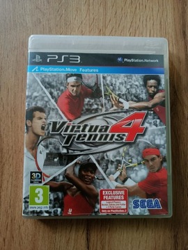 Virtua Tennis 4 PS3 PS Move