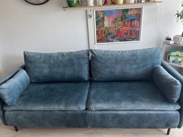 Sofa rozkładana velvet TORRE womagmeble