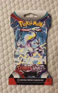 Pokemon card TCG Scarlet Violet sleeved booster