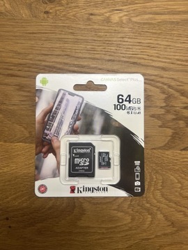 Kingston adapter i karta pamięci 64gb