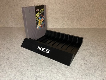 Stojak na 10 gier Nintendo NES