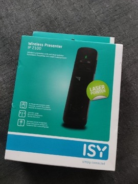 Wireless Presenter ISY IP 2100 - pilot, wskaźnik