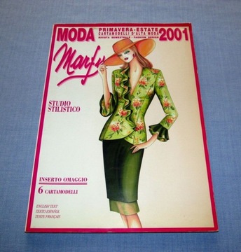 MODA Marfy Wiosna - Lato 2001 + wykroje