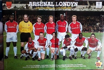 Plakat ARSENAL LONDYN 2002