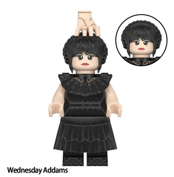 Wednesday Adams Figurka Kompatybilna z LEGO