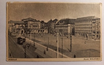 Poznań  Plac Wolności  1955 r