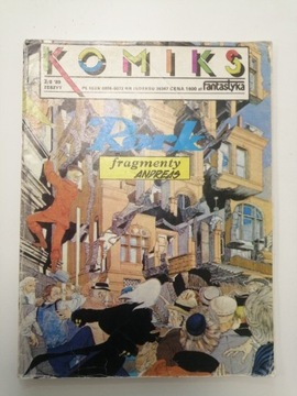 Komiks 3/8/89 Rork fragmenty Andreas